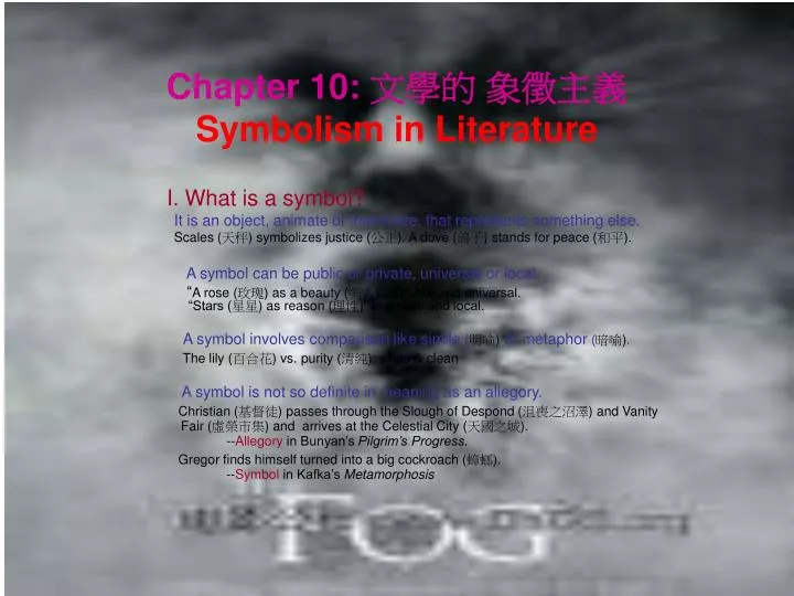 chapter 10 symbolism in literature