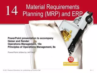 Material Requirements Planning (MRP) and ERP