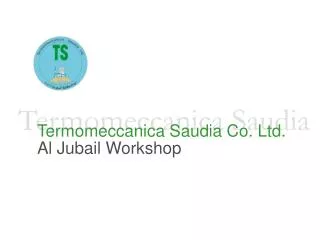 Termomeccanica Saudia