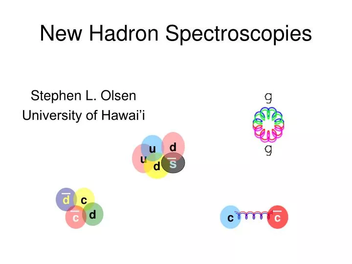 new hadron spectroscopies