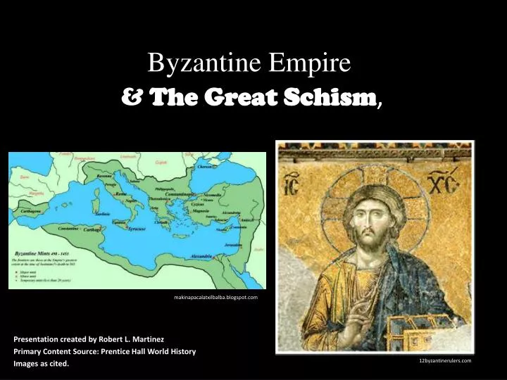byzantine empire the great schism