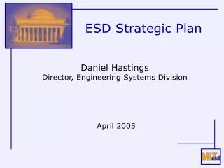 ESD Strategic Plan