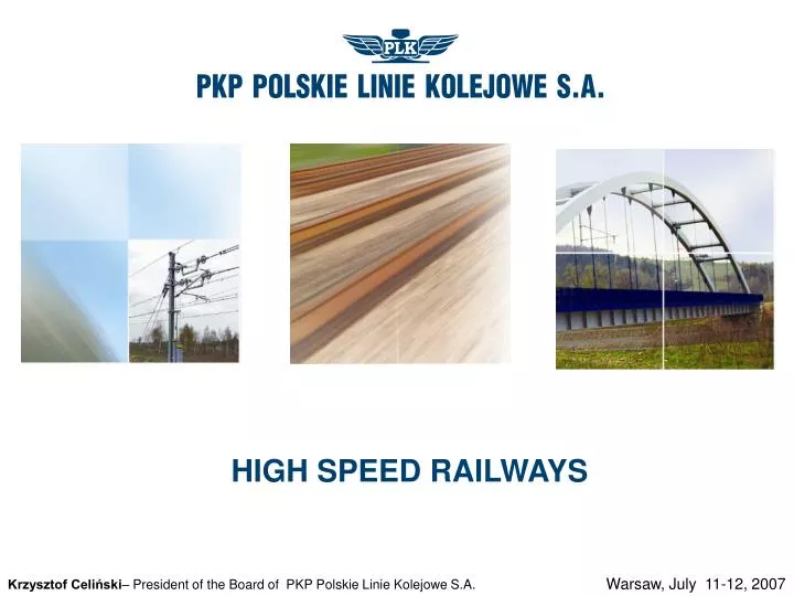 high speed railways