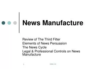 News Manufacture