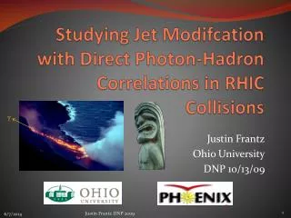 Studying Jet Modifcation with Direct Photon-Hadron Correlations in RHIC Collisions