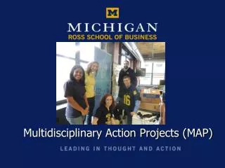 Multidisciplinary Action Projects (MAP)