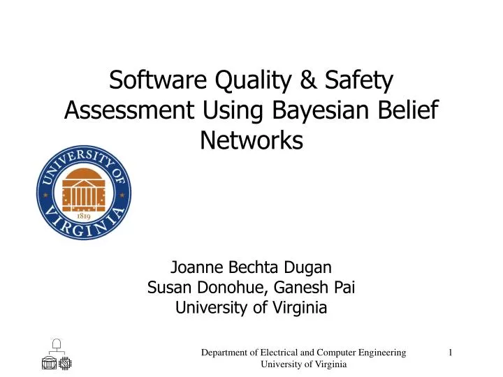 software quality safety assessment using bayesian belief networks