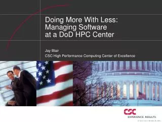 Doing More With Less: Managing Software at a DoD HPC Center