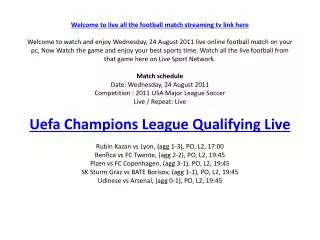 welcome to live all the football match streaming tv link her