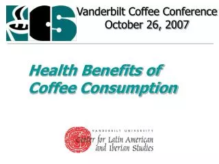 Health Benefits of Coffee Consumption