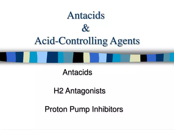 antacids acid controlling agents