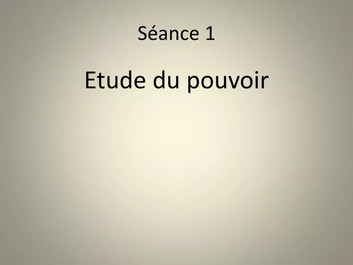 s ance 1