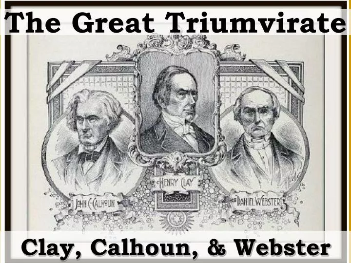 the great triumvirate