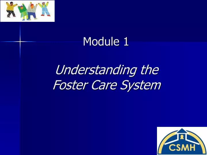 module 1 understanding the foster care system