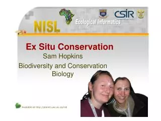 Ex Situ Conservation
