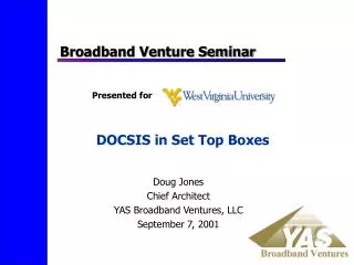 DOCSIS in Set Top Boxes