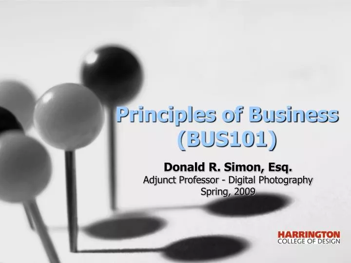principles of business bus101