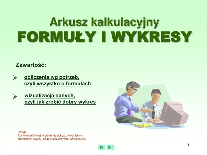 arkusz kalkulacyjny formu y i wykresy