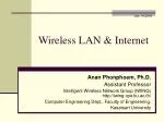 Wireless LAN &amp; Internet - slide 1