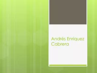 andr s enr quez cabrera