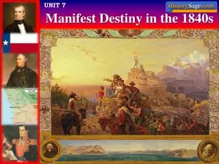 Manifest Destiny in the 1840s