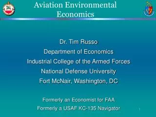 Aviation Environmental Economics