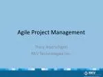 Agile Project Management - slide 1