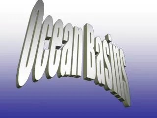 Ocean Basins