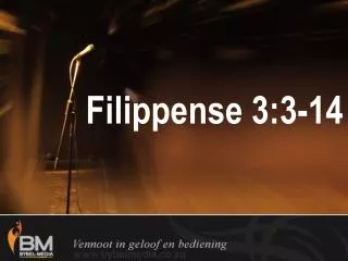 Filippense 3:3-14