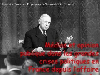 formations nouveaux programmes de terminale es l histoire