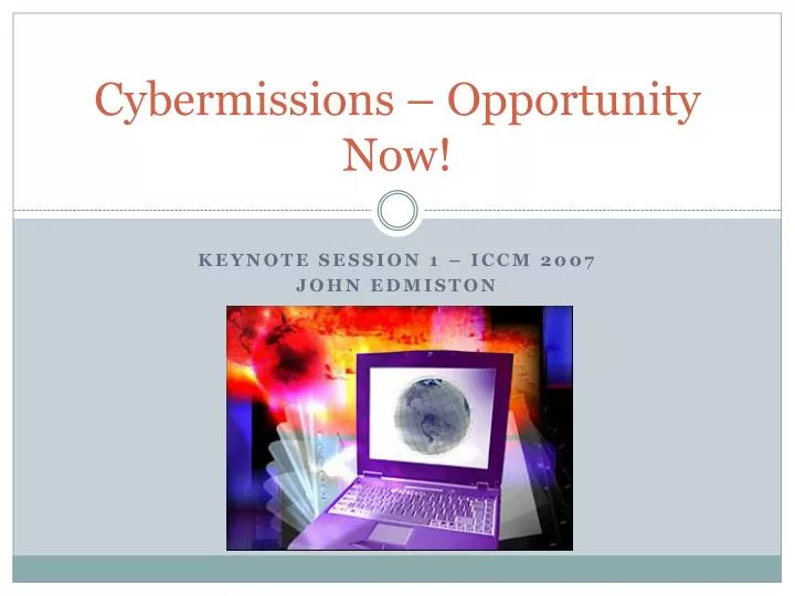cybermissions opportunity now