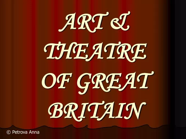 art theatre of great britain
