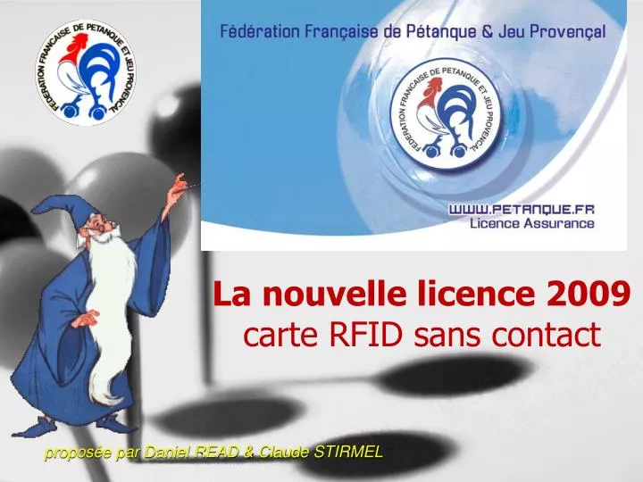 la nouvelle licence 2009 carte rfid sans contact