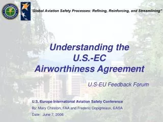 Understanding the U.S.-EC Airworthiness Agreement