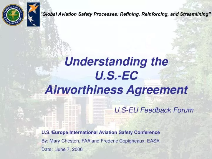 understanding the u s ec airworthiness agreement