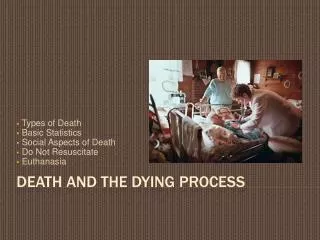 Death and the Dying Process