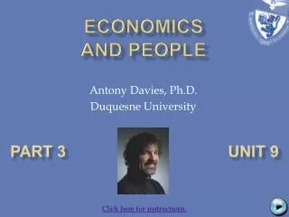ECONOMICS AND PEOPLE