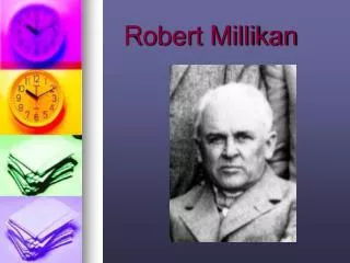 Robert Millikan