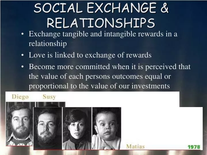 social exchange relationships