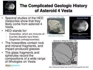 The Complicated Geologic History of Asteroid 4 Vesta