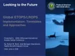 Looking to the Future - slide 1