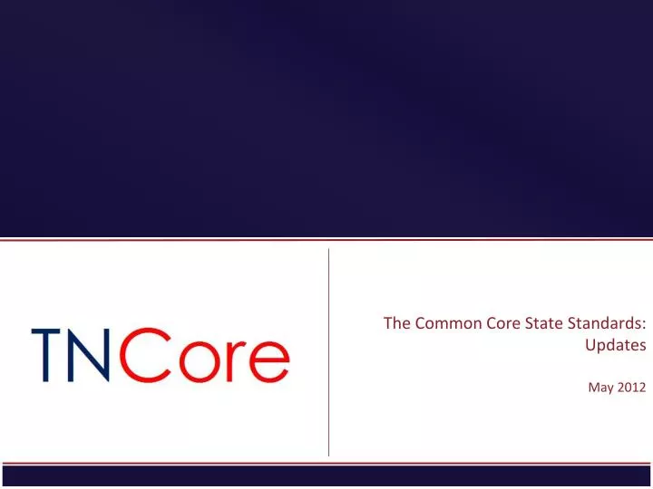 the common core state standards updates