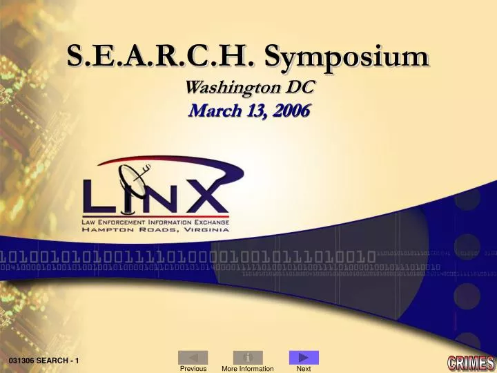s e a r c h symposium washington dc march 13 2006
