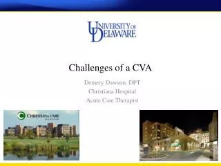 Challenges of a CVA