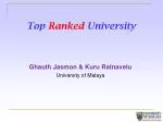 Top Ranked University