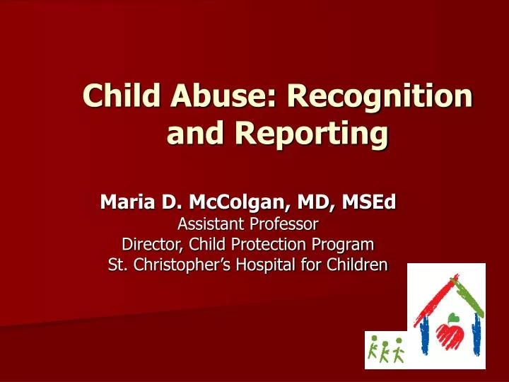 child abuse recognition and reporting