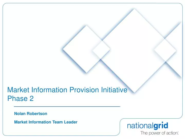 market information provision initiative phase 2