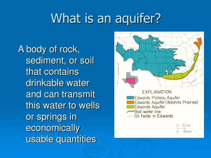 what is an aquifer