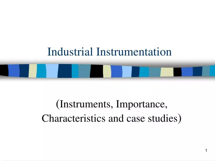 industrial instrumentation