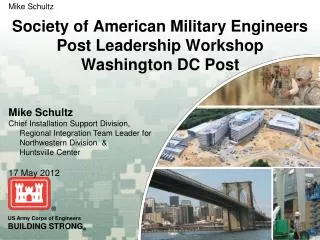 Society of American Military Engineers Post Leadership Workshop Washington DC Post